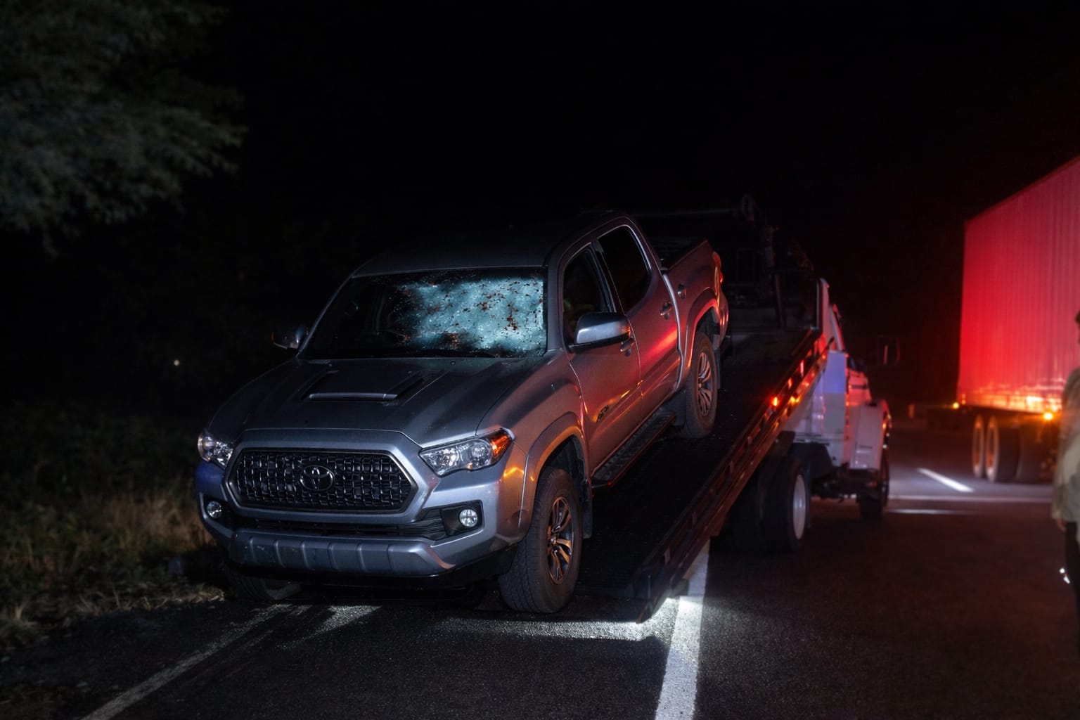 Matan a eldoradense por la Internacional al sur; viajaba de copiloto en una Tacoma