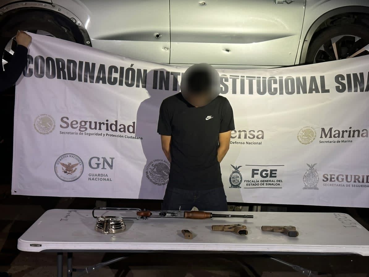 Tres civiles, uno de ellos lesionado y una menor de edad, detenidos tras enfrentamiento por el Grupo Interinstitucional