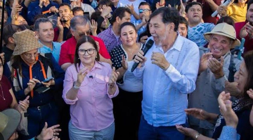 Todavía no se definen candidaturas a gobernadores: Fernández Noroña; Que las denuncias del PAN, han fortalecido su posicionamiento en Sinaloa, asegura  Imelda Castro