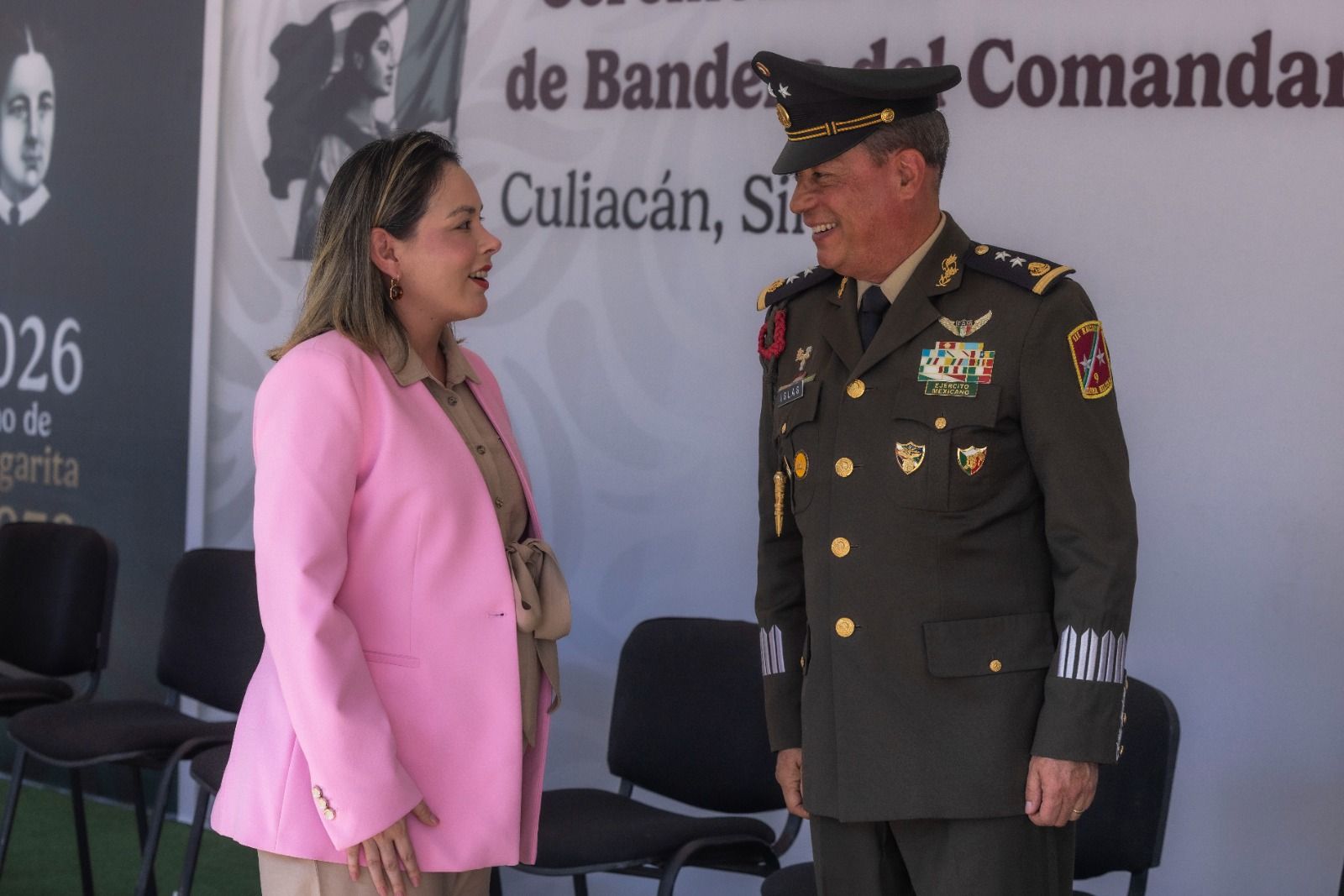 La gobernadora Yeraldine Bonilla, expresa plena confianza en el Ejército Mexicano