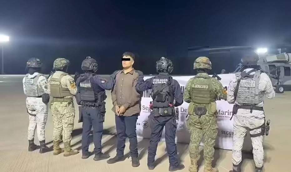 Capturan en Mazatlán a "El Gabito", presunto operador de Los Chapitos en el sur de Sinaloa