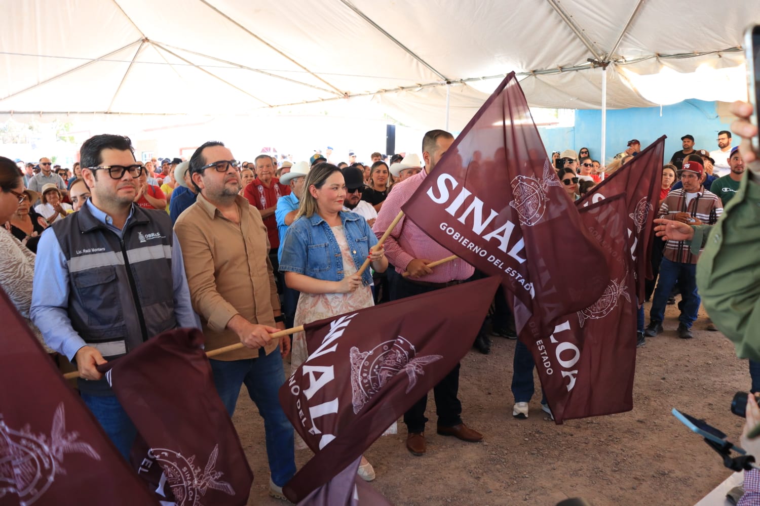 Yeraldine Bonilla regresa a Estación Dimas, su comunidad natal, para poner en marcha obras