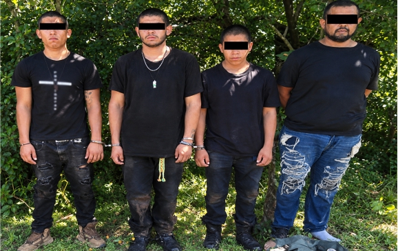 Ocho detenidos en operativos de fuerzas federales en Sinaloa y Nayarit